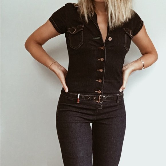 Tommy Hilfiger Pants - VINTAGE TOMMY HILFIGER DENIM JUMPSUIT ONE PIECE